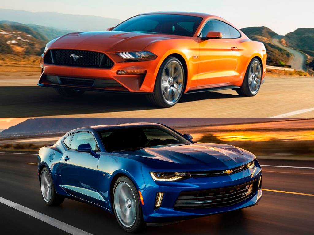 Ford Mustang x Chevrolet Camaro: muscle cars vão duelar no Brasil