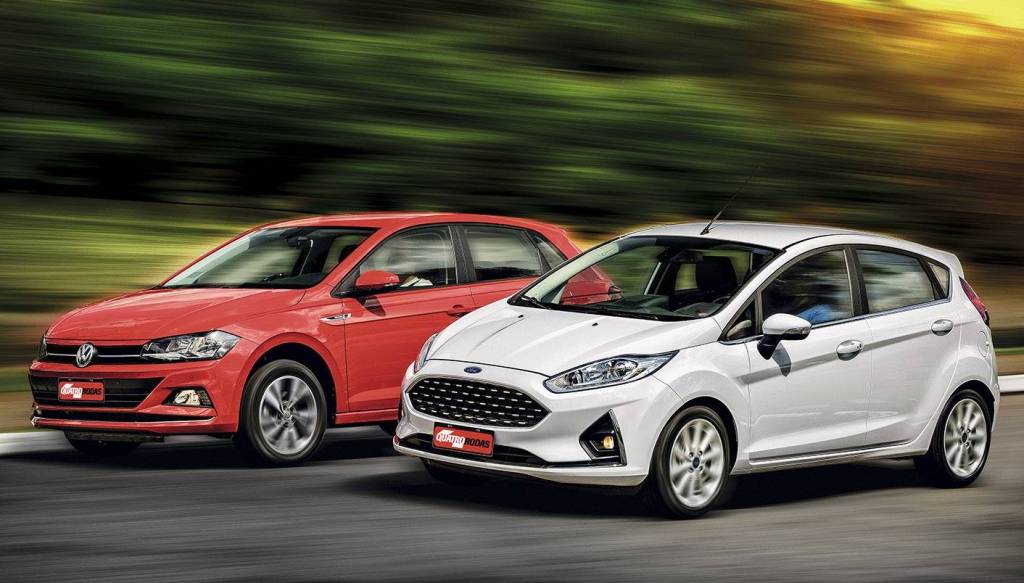 Comparativo: Ford Fiesta x VW Polo