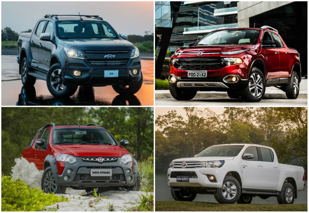 Montagem Abre Picapes Fiat Strada Chevrolet S10 Toyota Hilux Fiat Strada