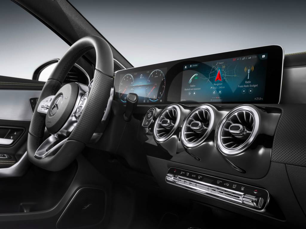 Novo Mercedes Classe A terá o interior mais moderno da história