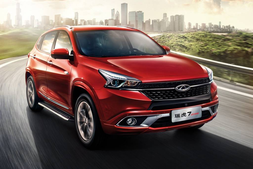 Chinesa Chery terá cinco novos carros no Brasil até 2020