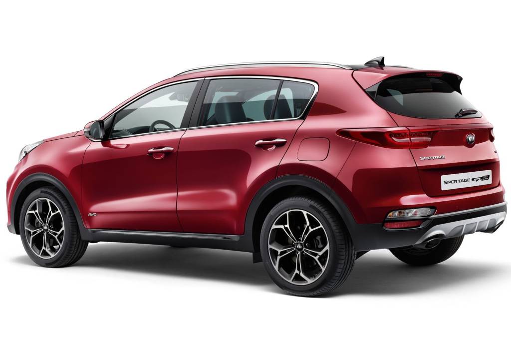 Kia Sportage Traseira estática Kia Sportage Traseira estática