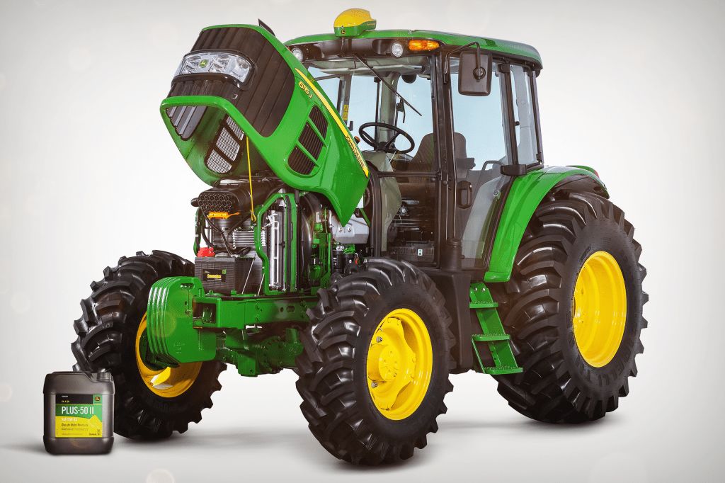 Por dentro do motor de uma máquina agrícola