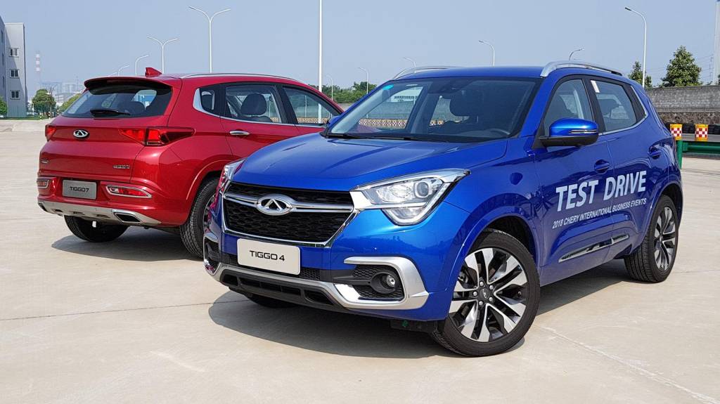 Chery Tiggo 4 e 7 (1) Chery Tiggo 4 e 7