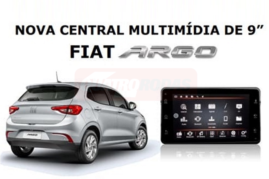 Fiat Argo 9 polegadas (2) Fiat Argo 9 polegadas