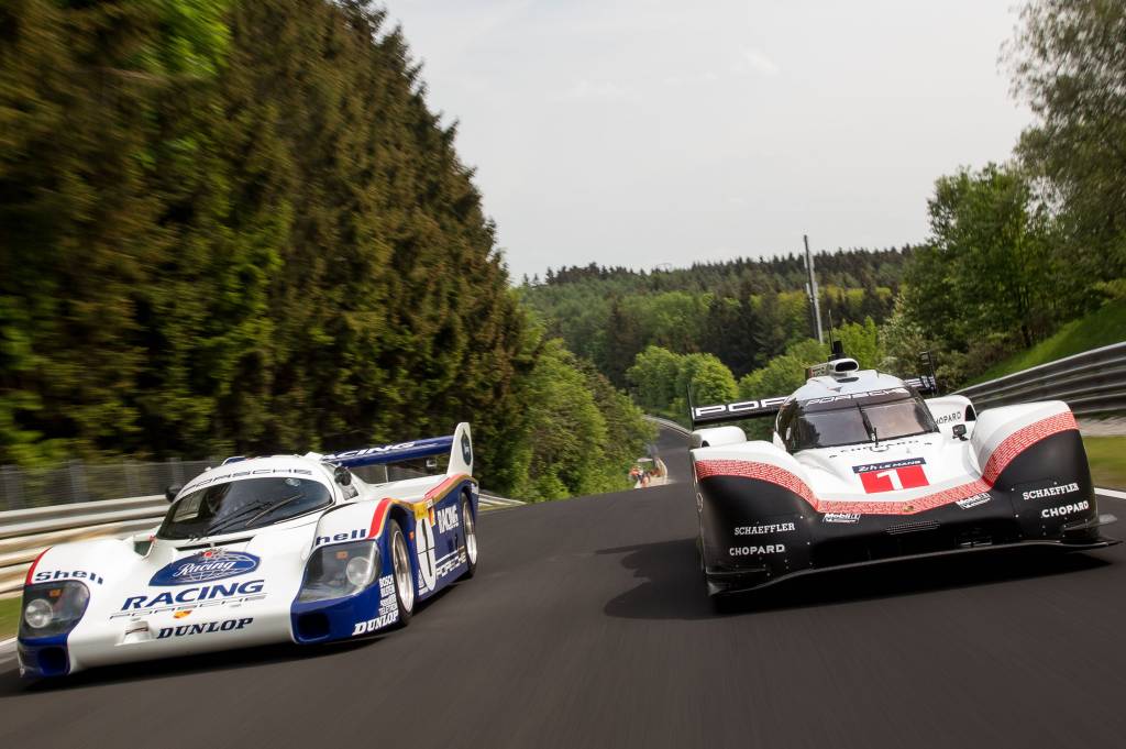 Porsche 919 Evo e 956 Porsche 919 Evo e 956