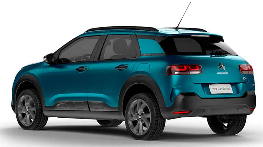 Citroën C4 Cactus Traseira Citroën C4 Cactus Traseira