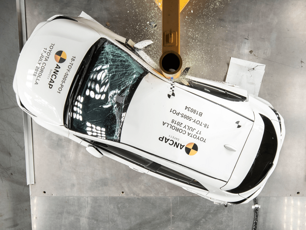 Toyota Corolla Impacto Poste Superior
