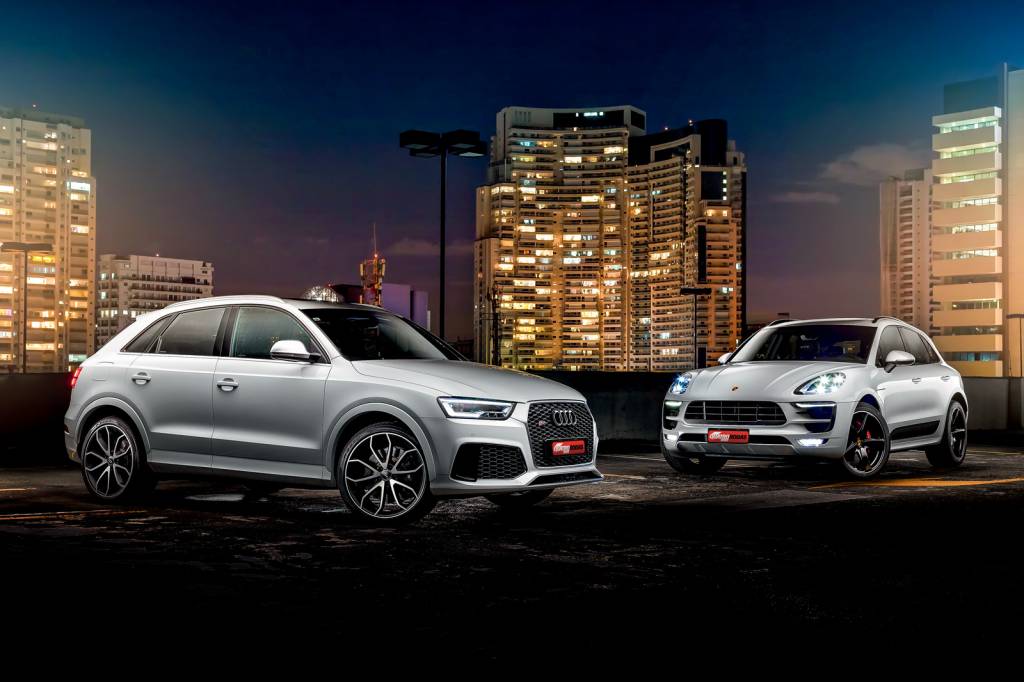 Comparativo: Audi RS Q3 e Porsche Macan se enfrentam
