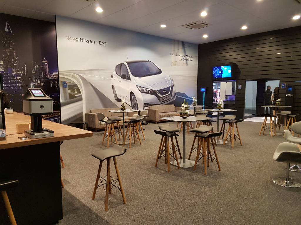 Área VIP da Nissan no Salão do Automóvel de São Paulo 2018 Área VIP da Nissan no Salão do Automóvel de São Paulo 2018