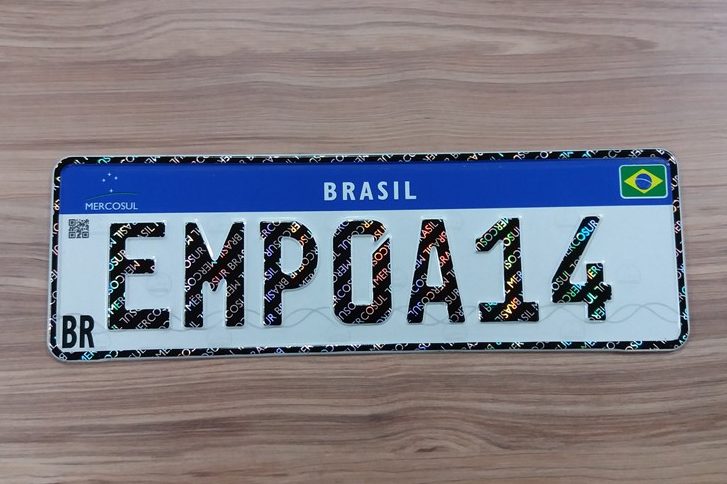 Placa Mercosul Placa Mercosul