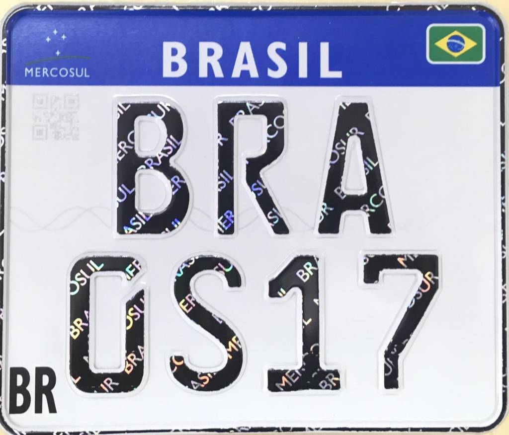 Placa Mercosul Placa Mercosul