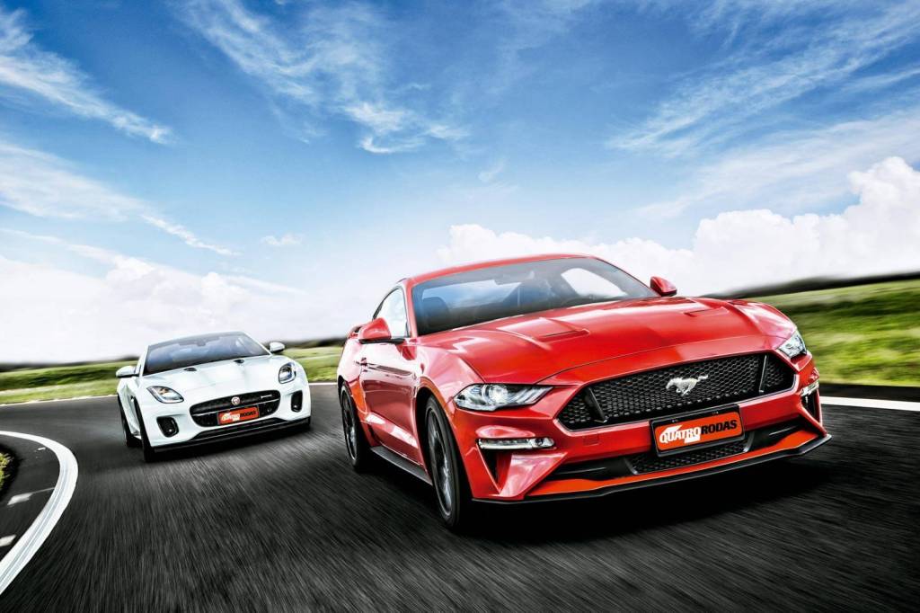 comparativo jaguar f-type 2.0 p300 ford mustang gt (1) comparativo jaguar f-type 2.0 p300 ford mustang gt (1)