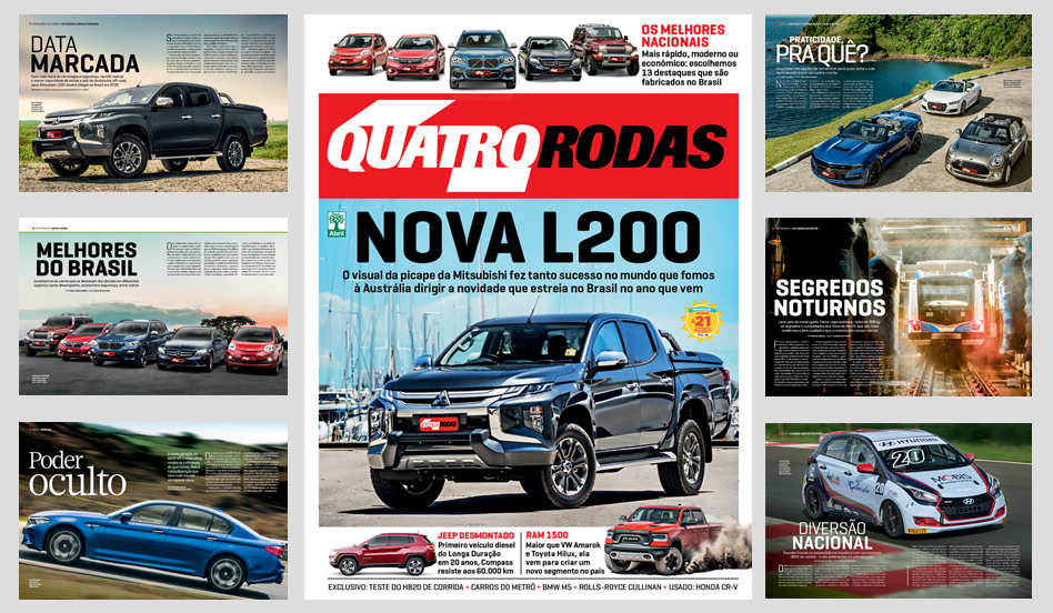 QUATRO RODAS de fevereiro: fomos à Austrália guiar a nova Mitsubishi L200