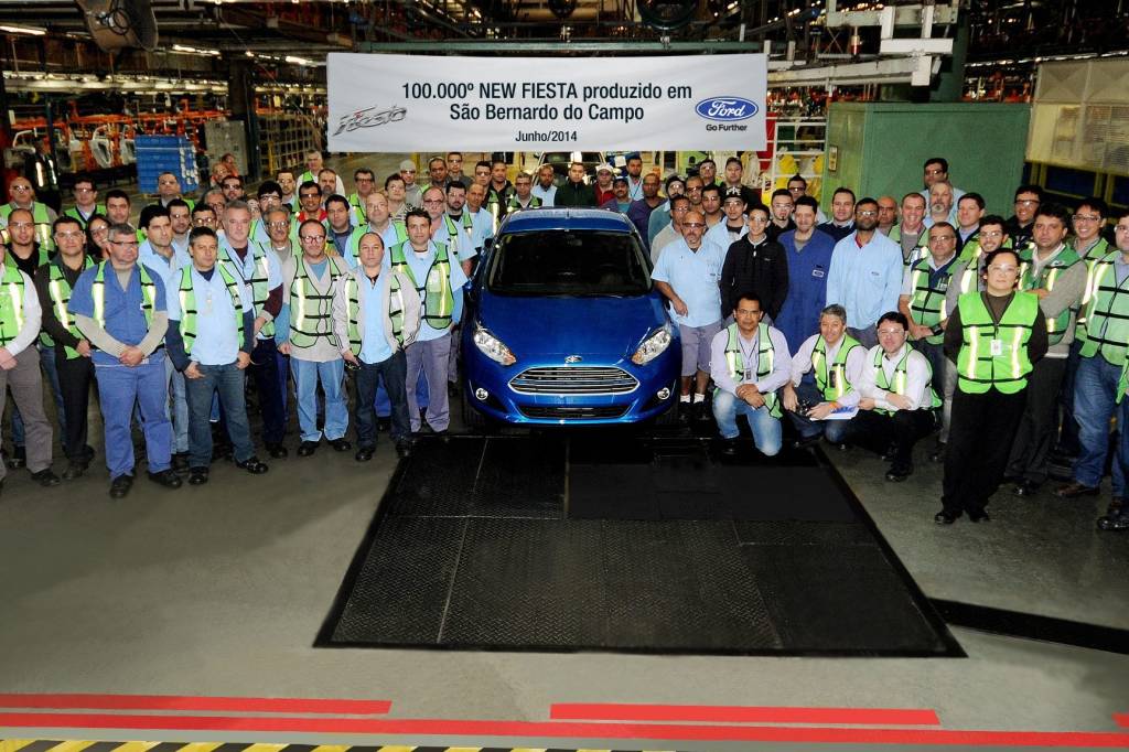 Fábrica da Ford em São Bernardo do Campo Ford Fiesta sai de linha este ano; fábrica no ABC será fechada