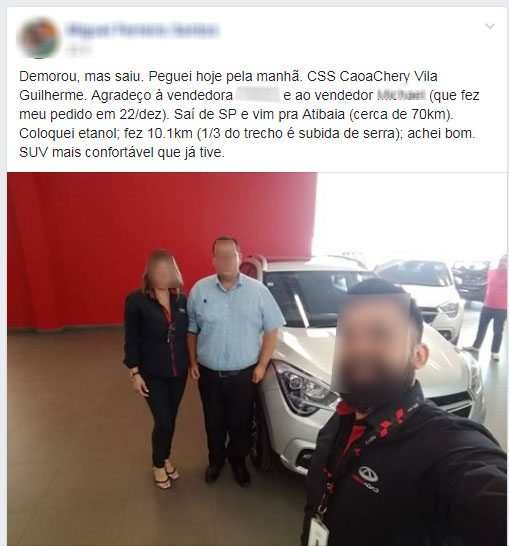 Caoa Chery Tiggo 5X de cliente Caoa Chery Tiggo 5X de cliente