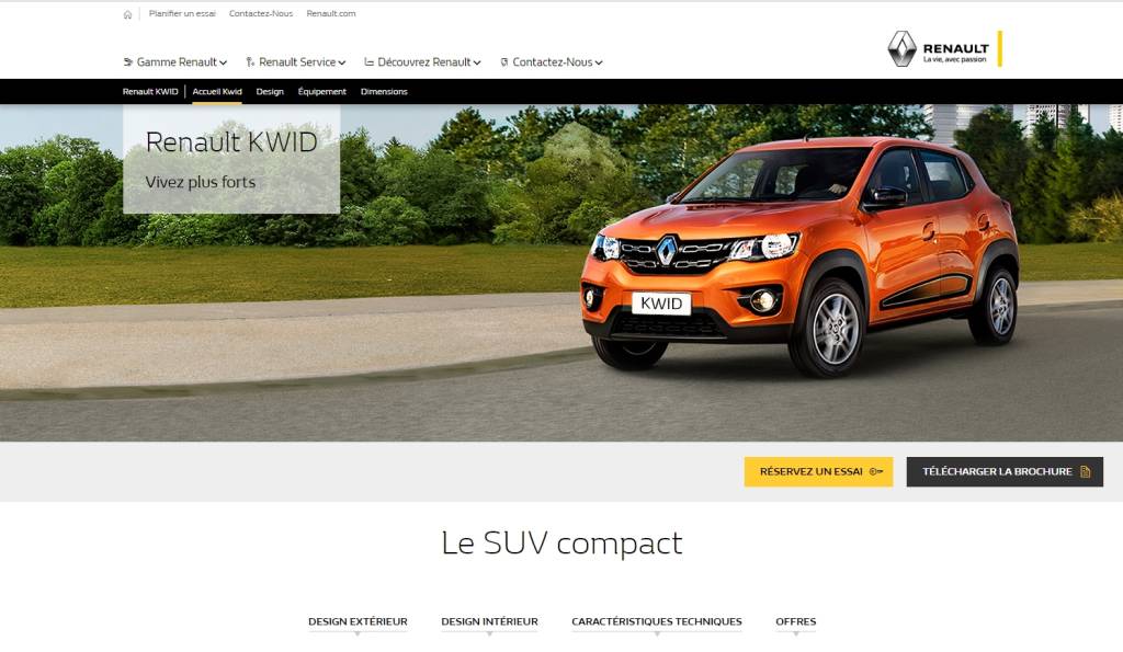 Renault Kwid Gabão Renault Kwid Gabão
