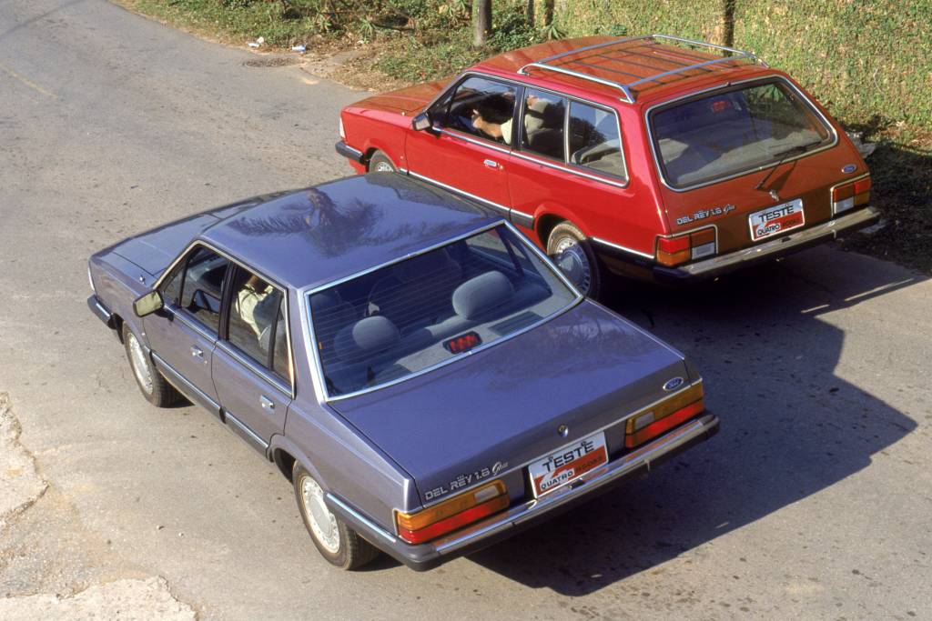 Teste comparativo entre a Belina e o Del Rey Ghia. Teste comparativo entre a Belina e o Del Rey Ghia.