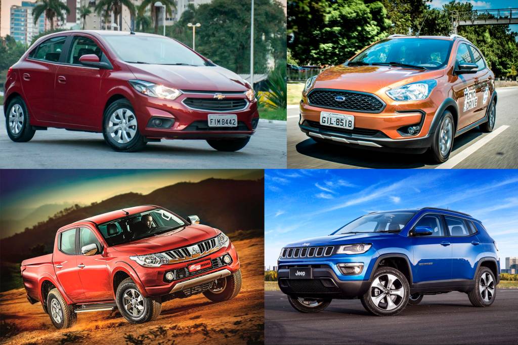 Carros mais vendidos de uma marca Carros mais vendidos de uma marca