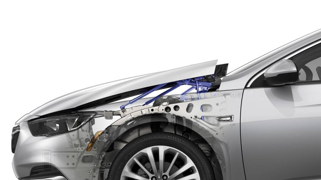 2018 Buick Regal Active-Hood Pedestrian Safety System 2018 Buick Regal Active-Hood Pedestrian Safety System
