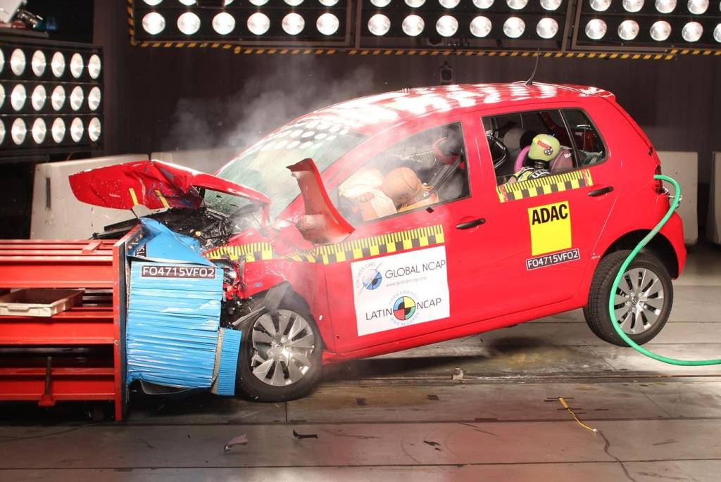 Volkswagen Fox Latin NCAP Crash Test Volkswagen Fox Latin NCAP Crash Test