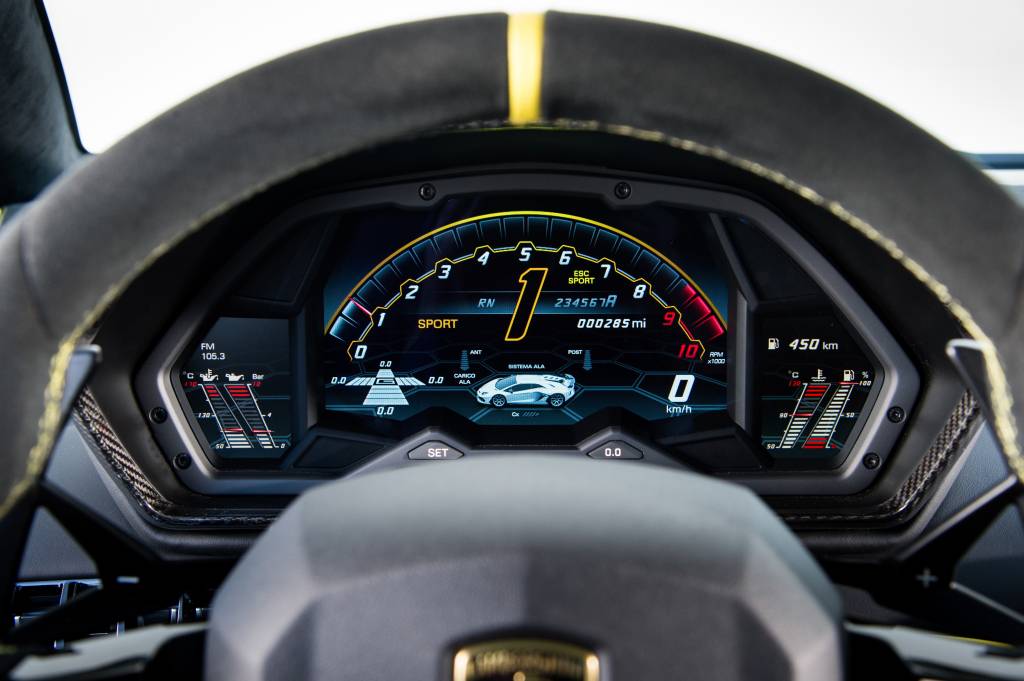 Lamborghini Aventador painel Lamborghini Aventador painel