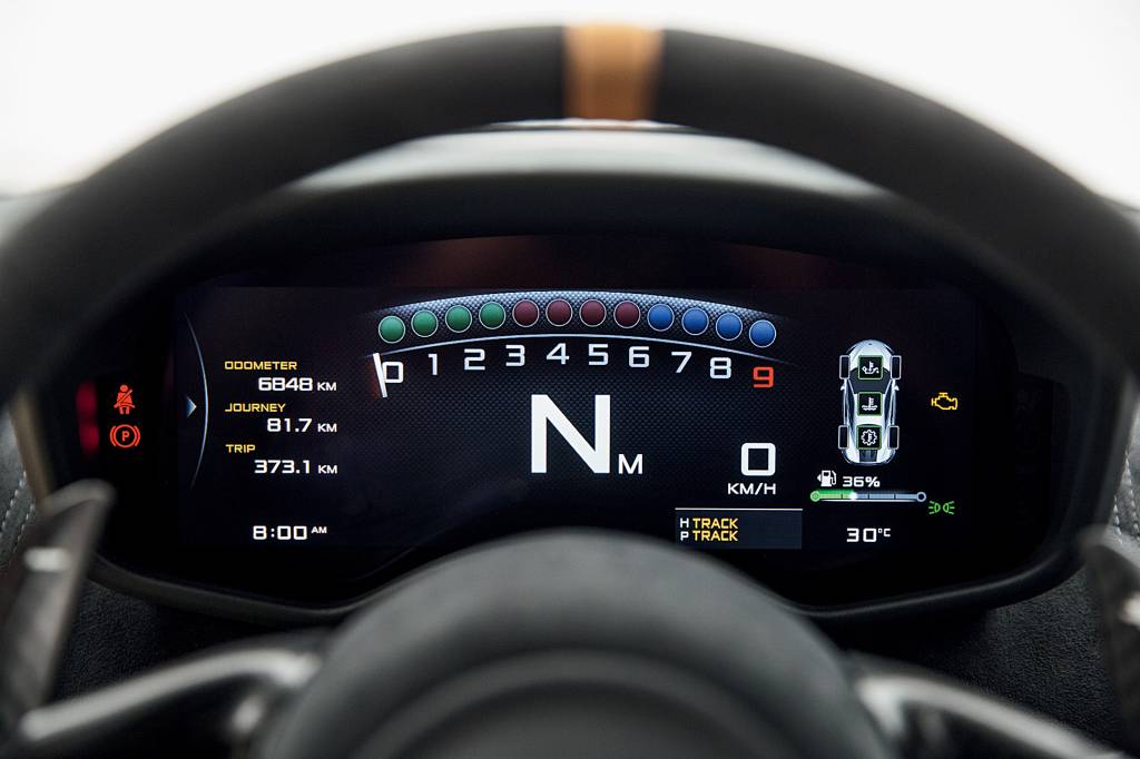 McLaren 600LT painel 2 McLaren 600LT painel 2