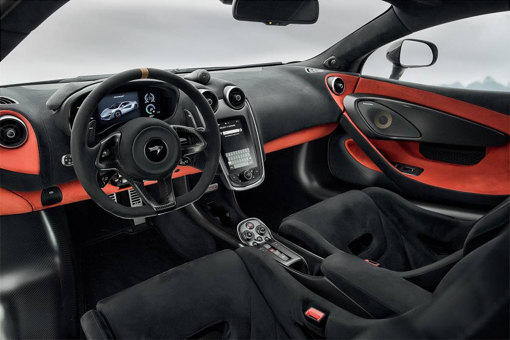 McLaren 600LT painel McLaren 600LT painel
