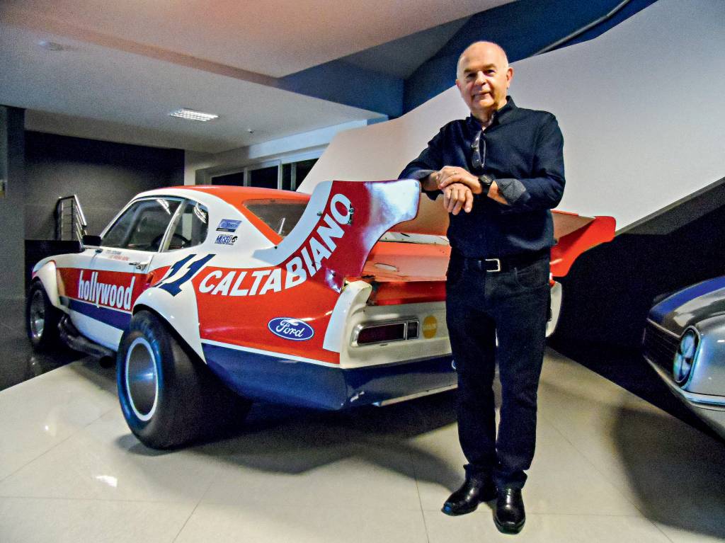 Paulo Trevisan em Museu automobilismo Paulo Trevisan em Museu automobilismo