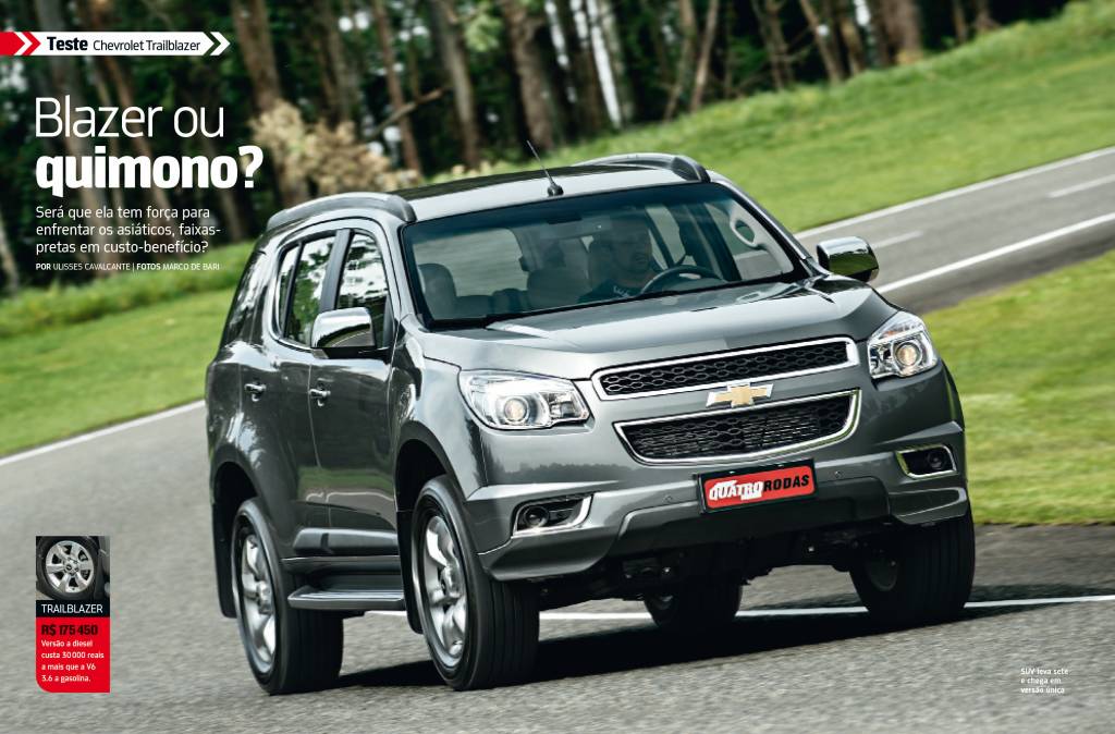 Chevrolet Trailblazer em 2012 Chevrolet Trailblazer em 2012