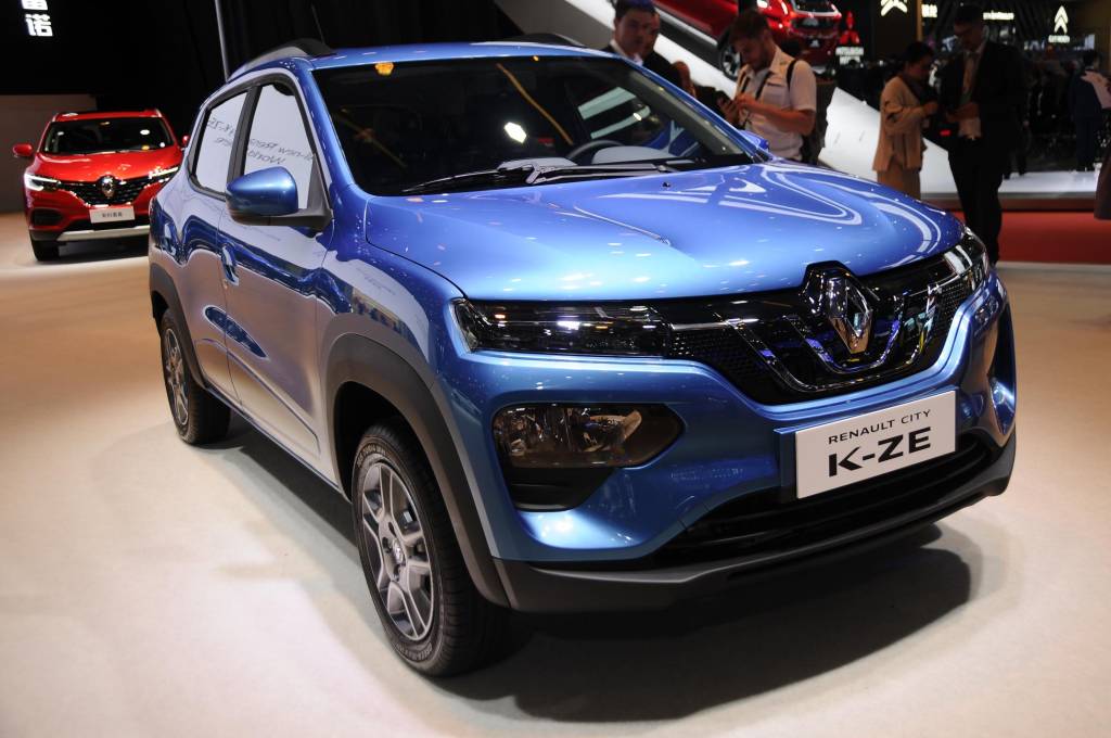 Renault K-ZE, o Kwid elétrico Renault K-ZE, o Kwid elétrico
