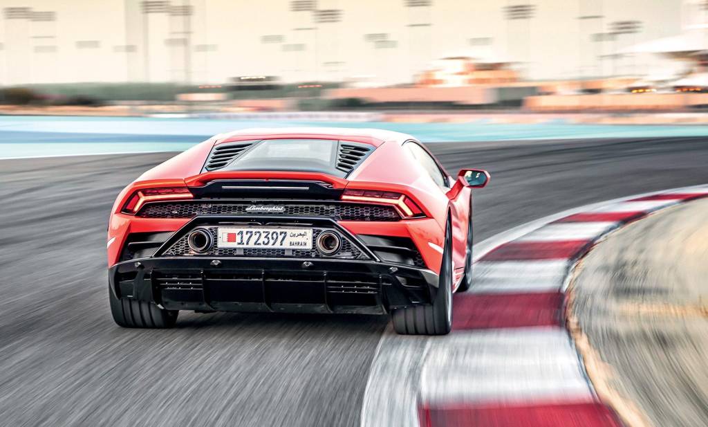 Lamborghini Huracan Evo traseira Huracan
