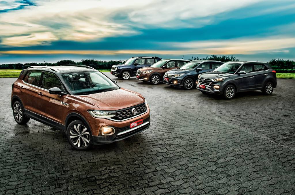 Comparativo SUVs compactos SUVs compactos: comparativo de preços de revisões.