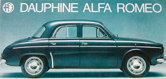 Alfa Romeo Dauphine Alfa Romeo Dauphine