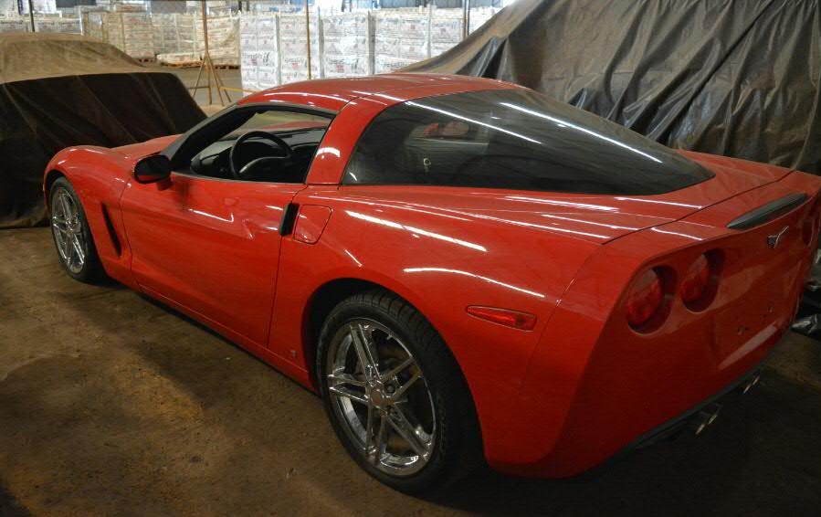 Chevrolet Corvette 2008 leilão (2) Chevrolet Corvette 2008 leilão (2)