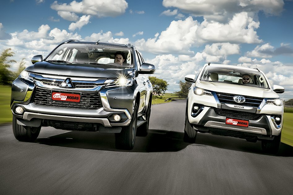 Comparativo Mitsubishi Pajero Sport x Toyota SW4 Comparativo Mitsubishi Pajero Sport x Toyota SW4