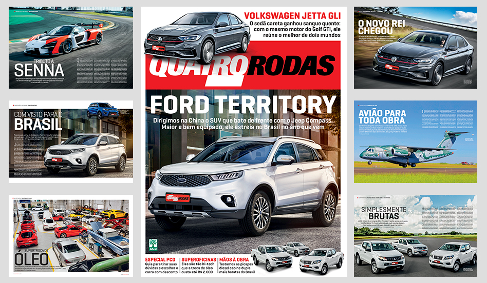 Arte QUATRO RODAS Edição 722 Arte QUATRO RODAS Edição 722