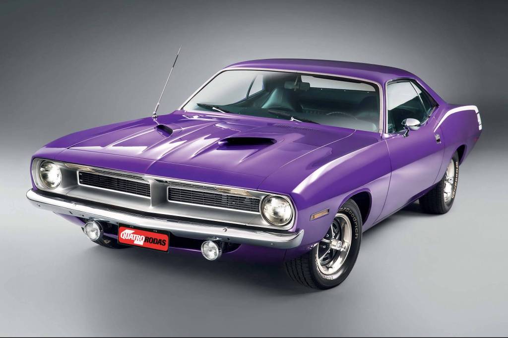 Clássicos – Plymouth Barracuda As rodas Magnum 500 eram itens de série