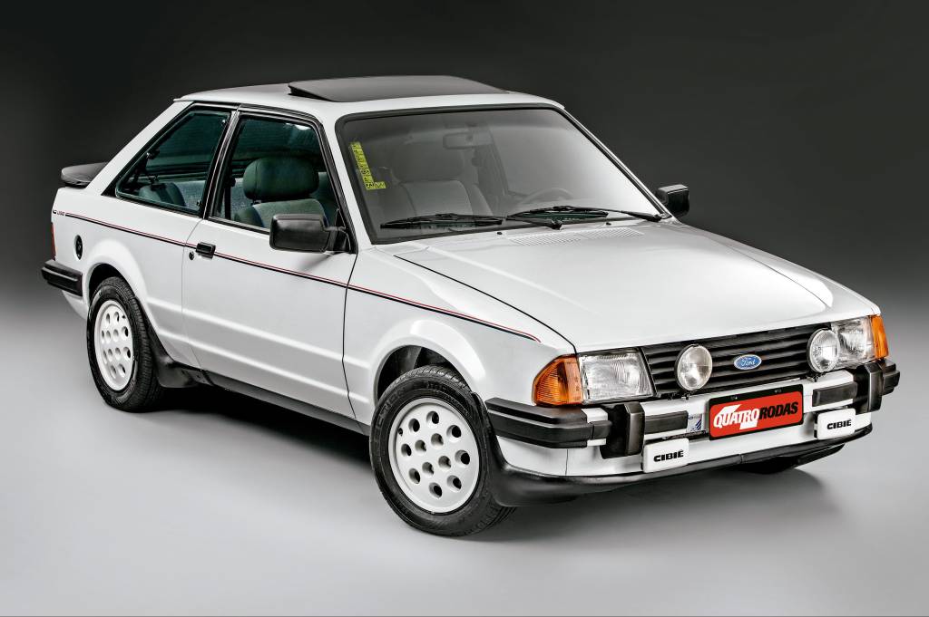 Primeiro Ford Escort XR3 era estiloso e caprichado, mas devia fôlego