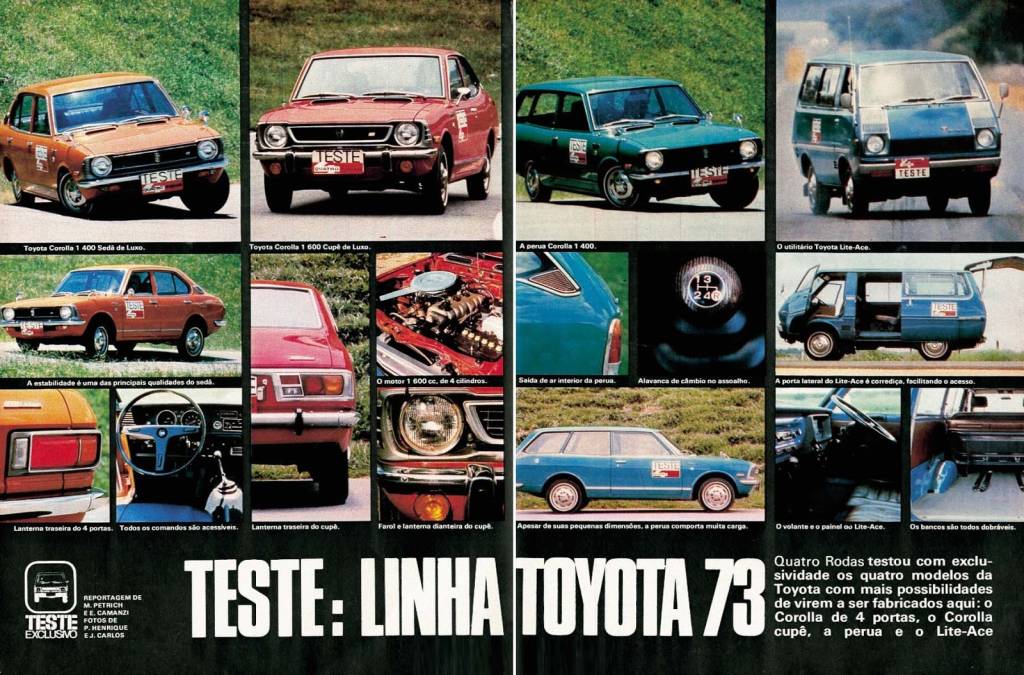 Quatro Rodas 1973 Toyota Quatro Rodas 1973 Toyota