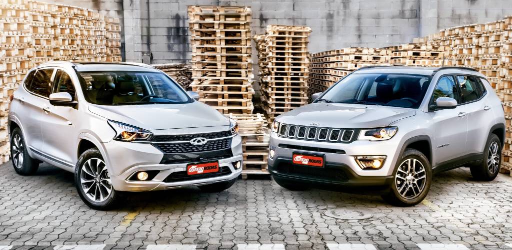 Comparativo Caoa Chery Tiggo 7 vs. Jeep Compass Comparativo Caoa Chery Tiggo 7 vs. Jeep Compass