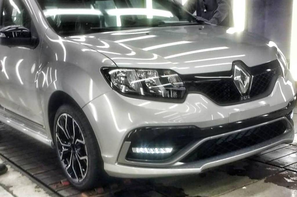 Renault Sandero R.S. flagra Renault Sandero R.S. flagra