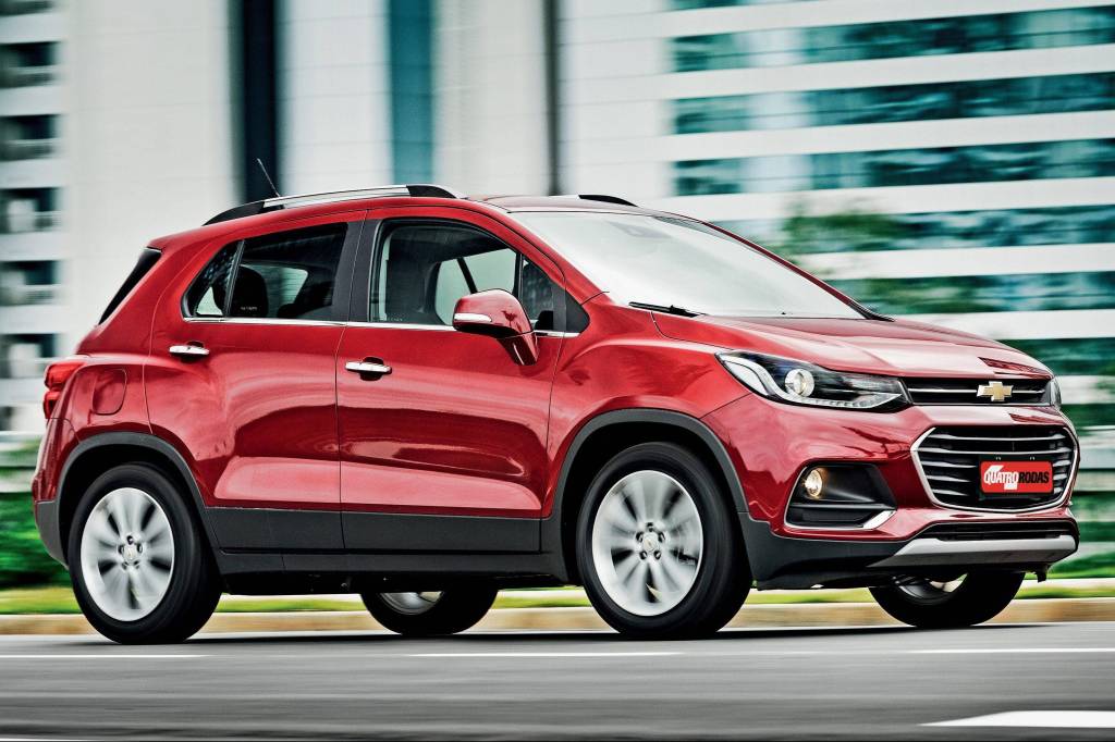 Automovel Tracker Premier, da Chevrolet, testado pela revista Quatro Rodas. Automovel Tracker Premier, da Chevrolet, testado pela revista Quatro Rodas.