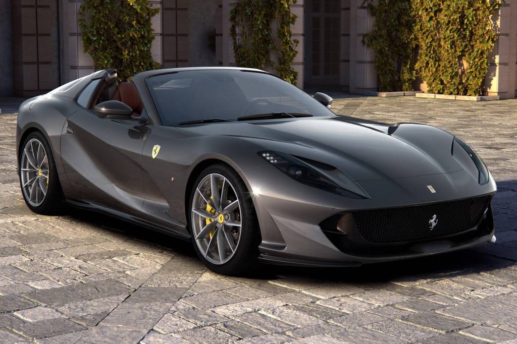 Ferrari 812 GTS usa V12 dianteiro para ser conversível mais forte do mundo