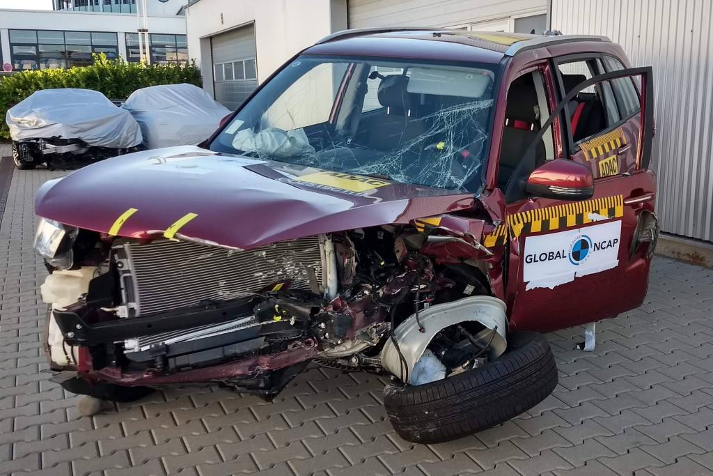 Chery Tiggo 3 Crash Test Latin NCAP Chery Tiggo 3 é reprovado em crash-test do Latin NCAP