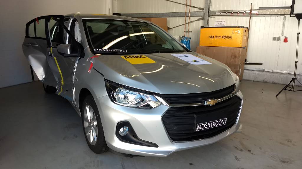 Chevrolet Onix Plus Crash Test Latin NCAP Chevrolet Onix Plus Crash Test Latin NCAP