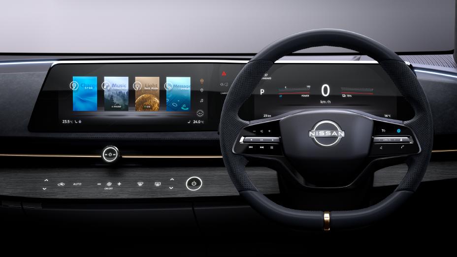 nissan conceito painel nissan conceito painel