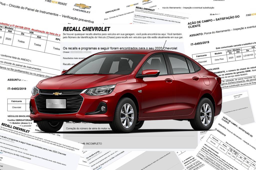 Exclusivo: Chevrolet Onix Plus já tem pelo menos três boletins de recall