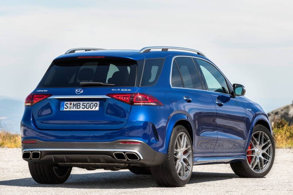 Mercedes-AMG GLE 63 Traseira Estática Mercedes-AMG GLE 63 Traseira Estática