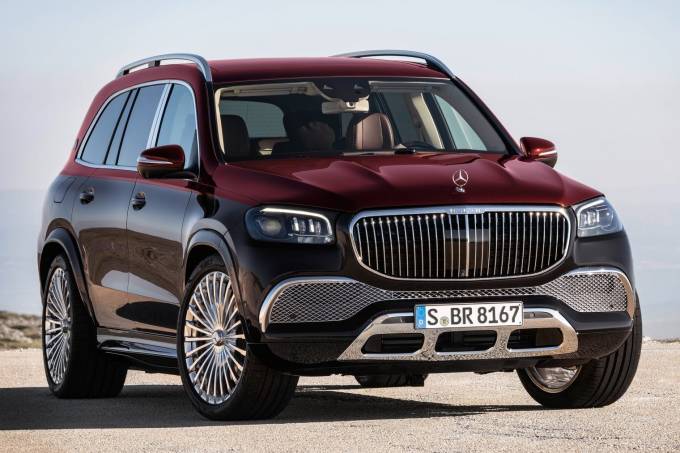 Mercedes-Maybach GLS 600 Dianteira Estática